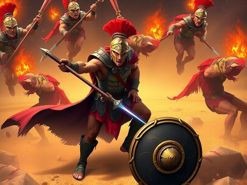 Indian Gladiator Spartan Game Screenshot